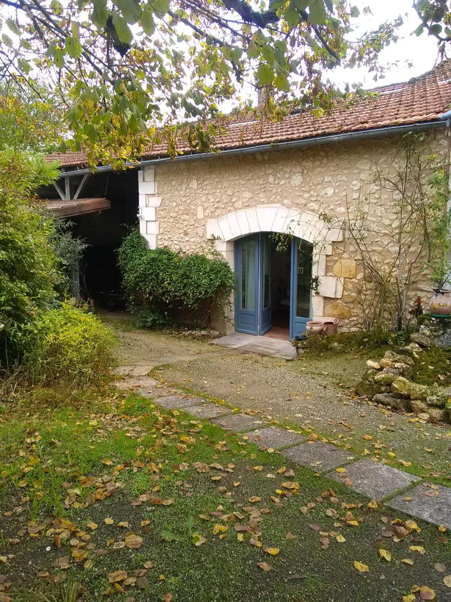 Brantôme La Maison Bleue מראה חיצוני תמונה
